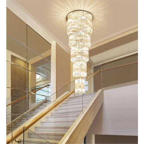 Modern LED Ceiling Chandelier Lights Living Room Ceiling Crystal Chandelier Suspension Room Decoration Lamps Crystal Lighting