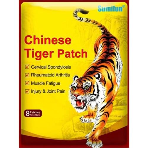 Tiger Balm Patches Analgesic Plaster Arthritis Joint Back Pain Patch Neck Muscle Body Herbal Plaster Pain Relileving Patch