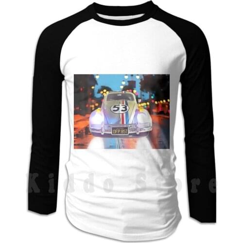 Herbie Night Driver hoodies long sleeve Veedub Bug Racecar 53 Lovebug