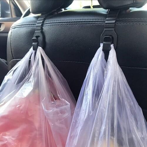 Car Rear Seat Hook Back Seat Multi-function Storage Ornaments Car Interior Hidden Car Seat Hanger Utility Rack Accessories
