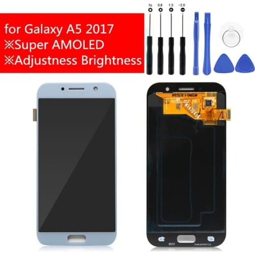 Super AMOLED LCD For SAMSUNG GALAXY A5 2017 A520 LCD Display Touch Screen Digitizer Assembly LCD Display for Galaxy A520F Parts