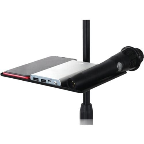 Sound card tray live microphone stand phone clip metal tray stand live stand X3UB