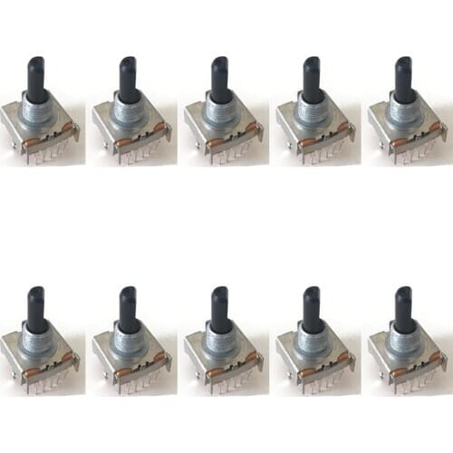 10pcs/lot DSG1053 CERAMIC RESONATOR Effect Channel Selector Switch Rotary For Pioneer DJM-500 DJM-600