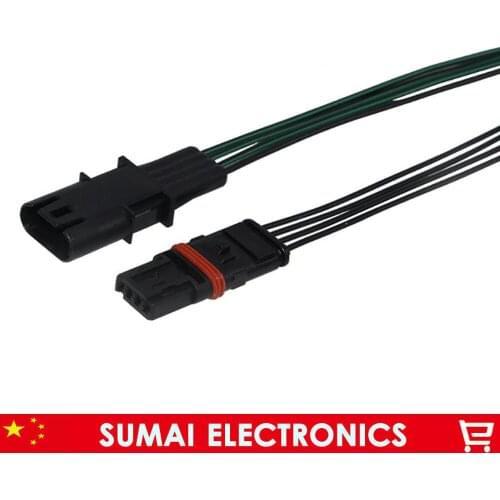 4 Pin Auto Rear mirror, rear view mirror heating upgrade plug with wire for BMW GT528i GT535i GT320 335 3/5/7 series