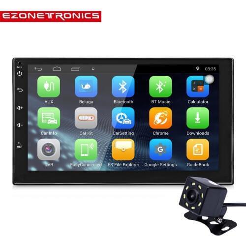 Support DAB 2 Din Android 7.1 Car (NO)DVD player GPS+Wifi+Bluetooth+Radio+Quad Core Steering-wheel Rear View Camera 7 inch 1024