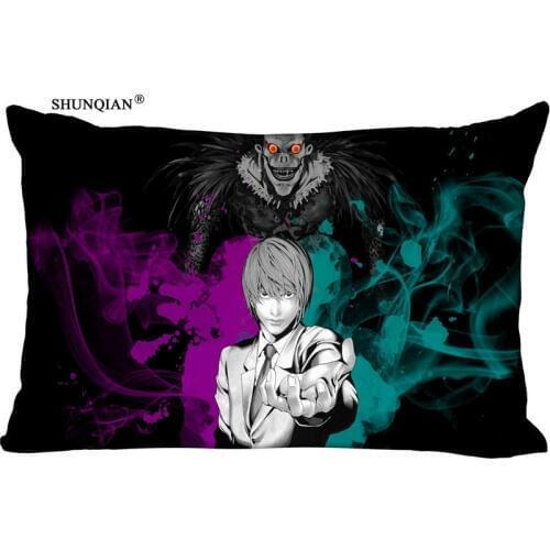 Death note Pillow Case (Two sides) High Quality Custom Zippered Rectangle soft Pillow cover