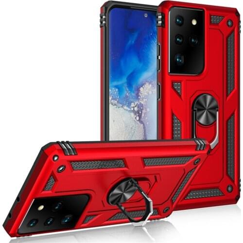 For Samsung Galaxy S21 Ultra Case Magnet Car Ring Stand Holder Cover for Samsung GalaxyS21 Galaxy S21 S 21 Plus Ultra Coque capa