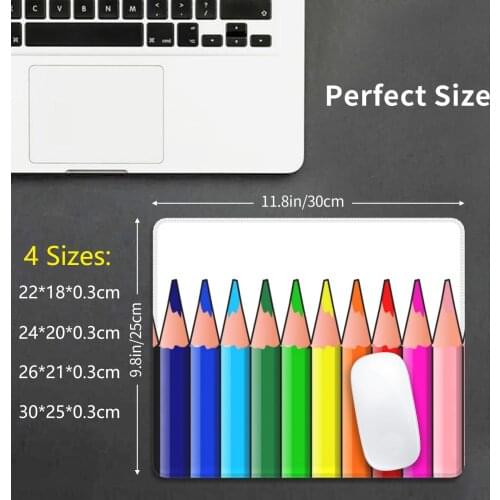 Colored Pencils , Crayons. Mouse Pad DIY Print Coloured Pencils Crayons Crayola Colour Colourful