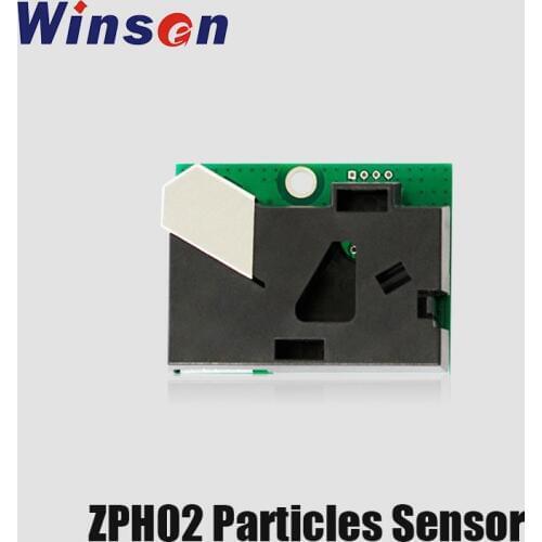 2Pcs Winsen ZPH02 Particles Sensor PWM Signal Output UART Digital Serial Interface and Customized IIC Interface Good consistency