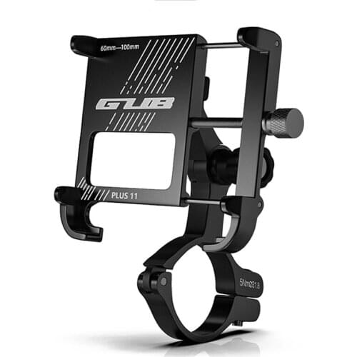 GUB G81 G-81 Aluminum Bicycle Phone Holder For 3.5-6.2 inch Smartphone Adjustable Support GPS Bike Phone Stand Mount Bracket