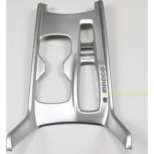 For Honda Accord 2018 1PC Matte ABS Chrome Car Gear Shift Knob Sticker Panel Cover Trim Moldings Car Styling Accessories