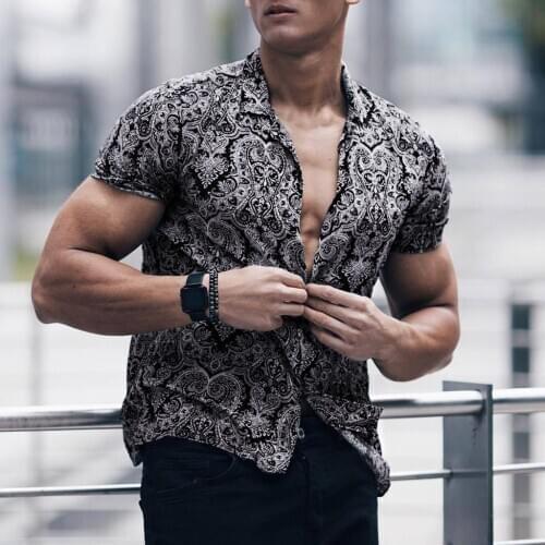 Feitong Men's Short Sleeve Shirts