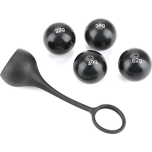 IKOKY Training Balls Sex Toys Penis Training Aid Ring Lasting Enhance Male Penis Exercise Glans Penis Exercise DumbbellBall