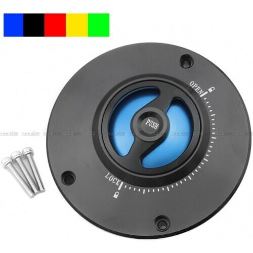 Oil Fuel Tank Cap Keyless Quick Refuel Cover Fits YAMAHA FZ03 MT03SUPER TENERE XT1200E 2018 2017 2016 2015 2014 2013 2012 2011