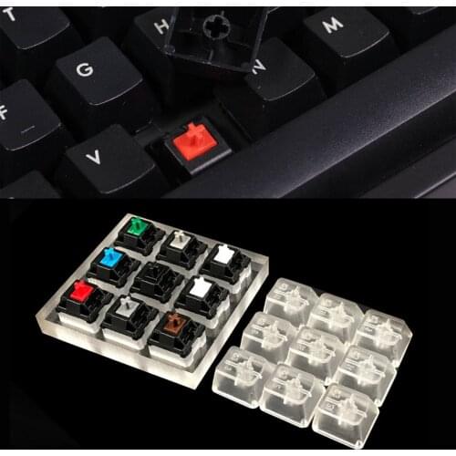 Mechanical Keyboard Switches 9 Cherry MX Keyboard Tester Kit Keycaps Testing Tool