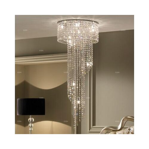 Post-modern duplex corridor lamp living room dining room bedroom porch aisle cloakroom entrance hall crystal wall lamp chandelie