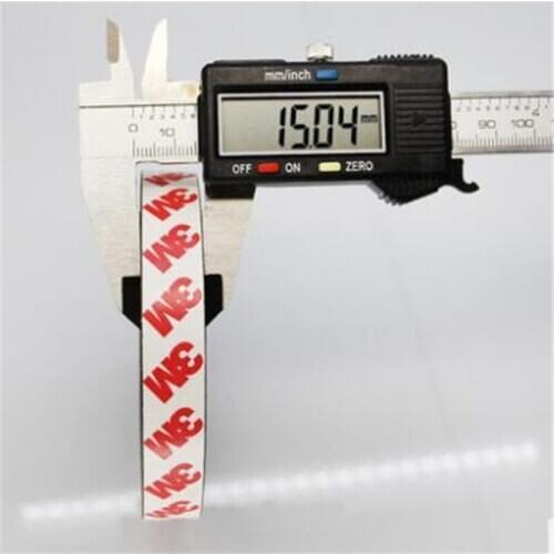 15 x 1.5mm strong self adhesive flexible magnetic stripe rubber soft magnet strip width 15 mm thickness 1.5mm