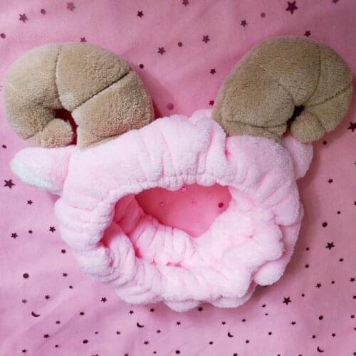 Q Children Solid colors Hair Accessories Wash Face Makeup Head Band Elastic Portable Wide Side Cartoon Headband for Women