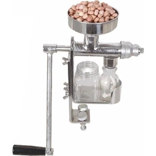 Stainless steel Manual oil press Household Small Hand shake Multifunction olive oil Soy peanut Oil press