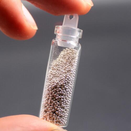 1 Box 2018 NEW Shining Round Shape Nail Glitter Powder Dust 3D Nail Art Decorations Nail Art Bottle Hot Tip Stickers DIY Tools