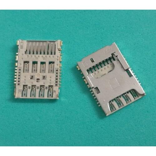 10 pcs/lot New SIM card Reader Holder Reader Tray for LG G3 D855 D850 D851 Repair Replacement Part