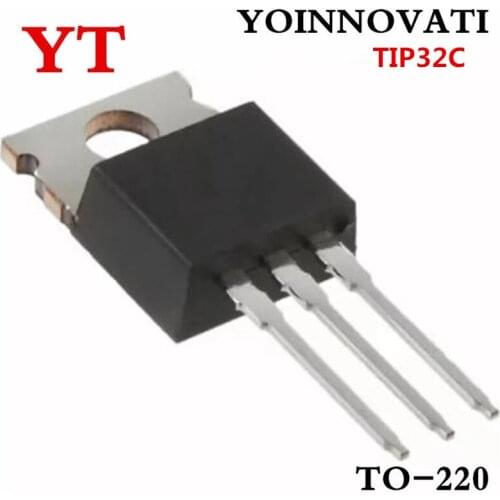 10PCS Transistor TIP32 TIP32C PNP / Silicon Controlled Crystal / Darlington Triode TO-220