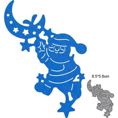 2021 Metal Cutting Dies Stencils dies Cut Mold Santa Claus Scrapbooking dies embossing die cut decoation Paper Craft knife mould