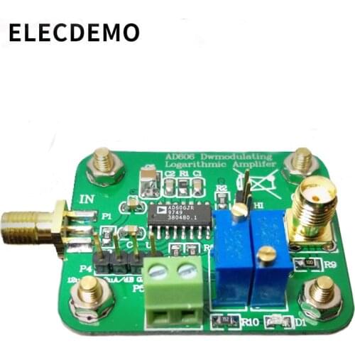 AD606 module logarithmic detector 80dB demodulation logarithmic amplifier low power adjustable amplitude output