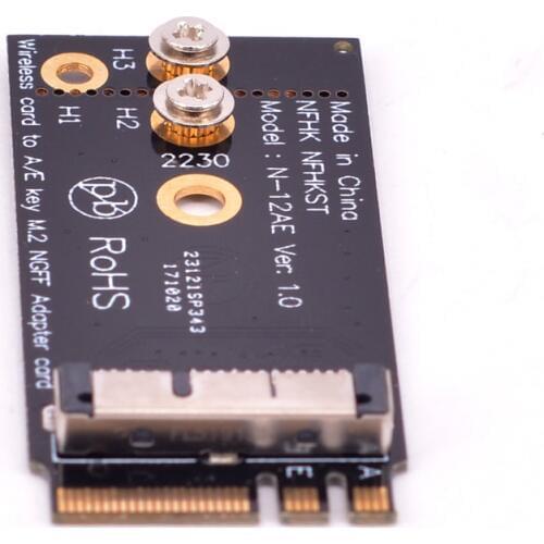A/E key M.2 wireless network adapter for Macbook Air / Pro BCM94360CS2 BCM943224PCIEBT2 module