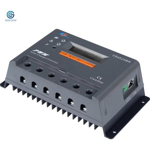 VS4524BN 12Volt 24Volt Solar Charge Controller Circuit Diagram Price 45A PV Tracker For Energy System