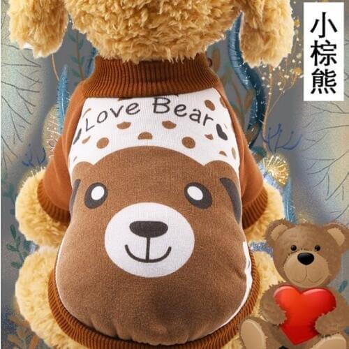 New Fashion Autumn And Winter Dog Clothes For Small Dogs Chihuahua Coat For Cat Dog Warm Coat Soft Cotton Pet Clothing XS-XXL