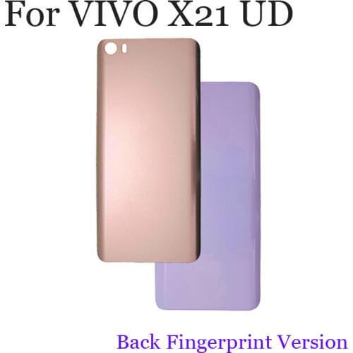 100%New glass Battery Back Rear Cover Door Housing For VIVO X21 UD Battery Cover For VIVO X 21 UD Replacement Hard Battery