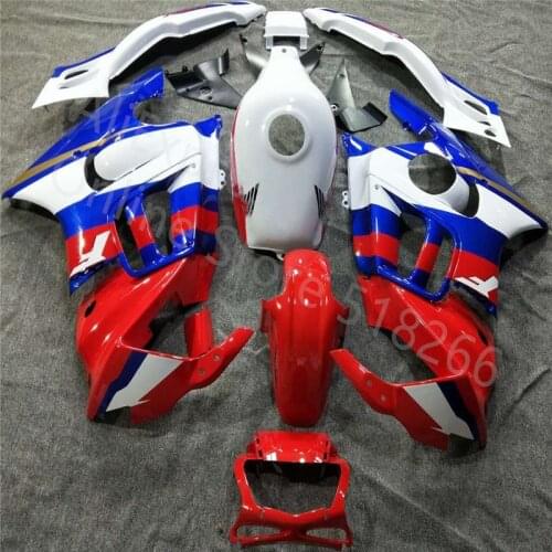 Red white blue motorcycle Fairing for HONDA CBR 600 F3 1995 1996 fairing CBR600F3 95 96 fairing