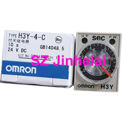 OMRON H3Y-4-C DC24V Authentic original Time relay 1S 5S 10S 24VDC