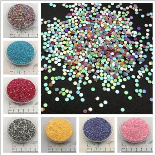 20g 1mm Small Dot PVC loose Sequins Glitter Paillettes for Nail Art manicure/sewing/wedding decoration confetti