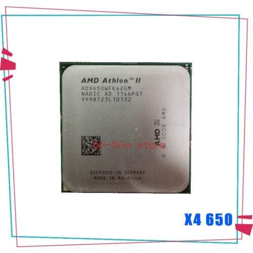 AMD Athlon II X4 650 3.2 GHz Duad-Core CPU Processor X4-650 ADX650WFK42GM Socket AM3 Sell X4 630/X4 635/X4 640/X4 645
