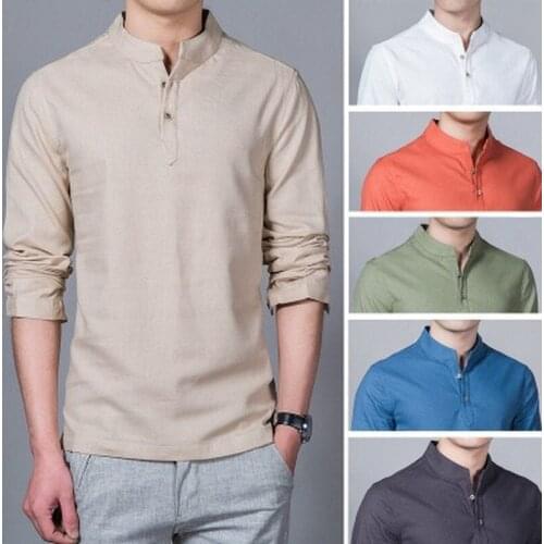 RUANDAI Men's Shirts