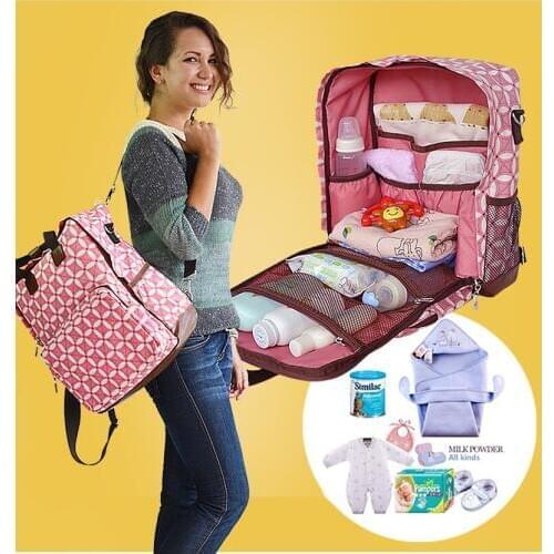 Discount! Diaper Backpack for Mom,Mother Backpack Diaper Bag,Mummy Baby Nappy Backpack