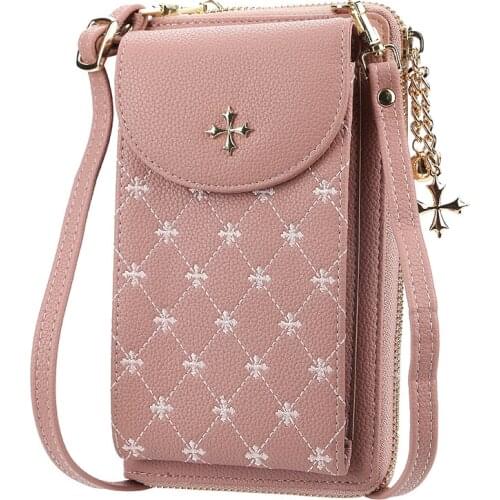 Baellerry Women Shoulder Bag 2021 New Korean Version Mobile Phone Ladies Bags Large-capacity Messenger Packet Zipper Buckle Bale