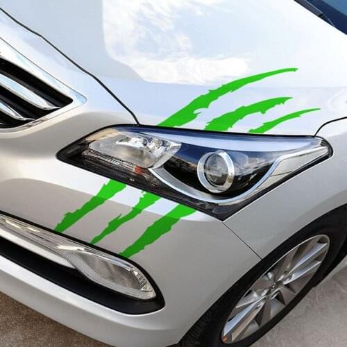 Reflective Claw Scratch Marks Headlight Decal Car Stickers for Cadillac XTS SRX ATS CTS/Renault Koleos Fluenec Latitude