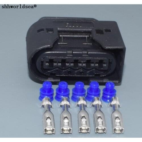 Worldgolden 5 pin car electrical female plug Auto connector 09441511 for bmw for benz with terminals and seals