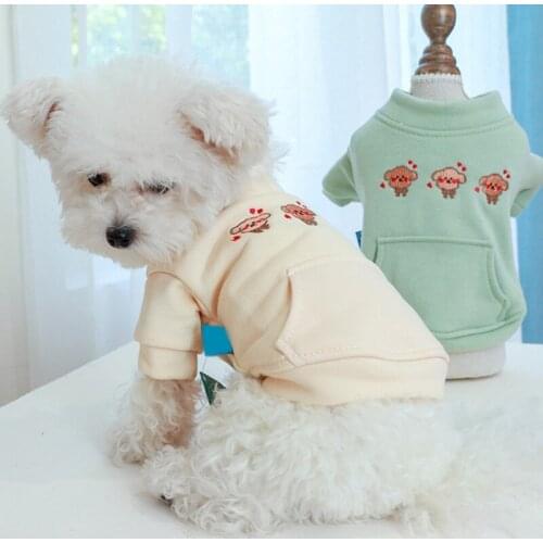 Winter Pet Dog Clothes Warm Pet Hoodies Sweatshirt Clothing for Chihuahua Ropa Perro Soft Pet Puppy Dog Pullover Pet Outfits