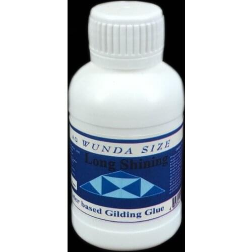 Gold and Silver Leaf Gilding Glue - Water base glue for gilding Metal Foil sheet 100 ml per bottle