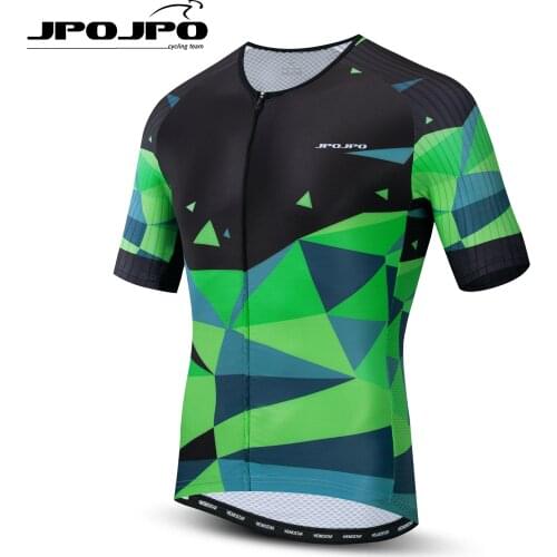 2019 Summer Short Sleeve Cycling Jersey Men Ropa Ciclismo Bike Team Riding Cycling Clothing Shirt Top Pro Sport Bicycle Jersey