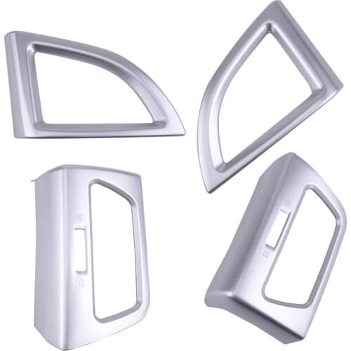 Car 4pcs ABS Chrome Air Condition AC Vent Outlet Trim Cover Fit for Honda CRV 2012-2016