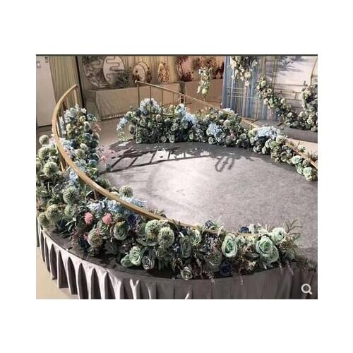 Wedding props new iron art arc road leading fence stage decoration iron art fence iron art geometric ornaments