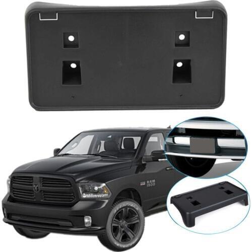 Black Front License Plate Mounting Bracket for DODGE RAM 1500 2013-2018 Car Exterior Accessories