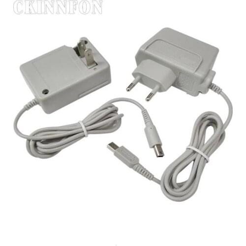 DHL UPS 100 pcs EU / US Plug Travel Charger for Nintendo NEW 3DS XL AC 100V-240V Power Adapter for Nintendo XL 2DS 3DS 3DS XL