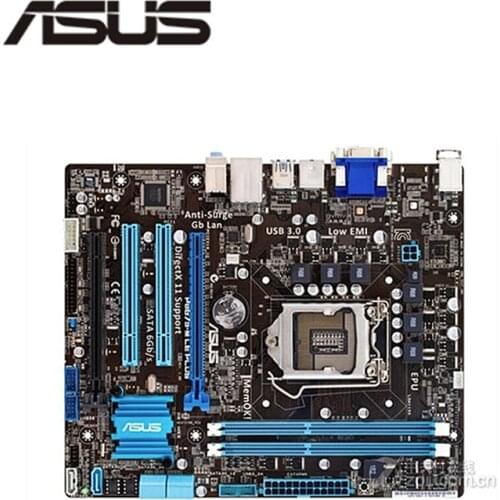 For ASUS P8B75-M LE PLUS Computer Motherboard LGA 1155 DDR3 For Intel B75 P8B75 Desktop Mainboard SATA II PCI-E X16 Used