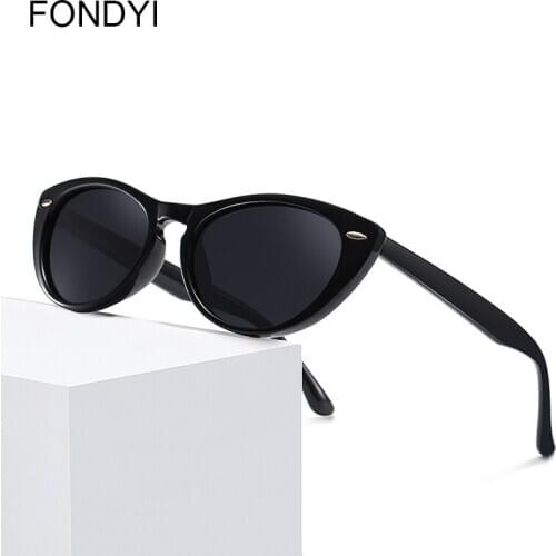 Fondyi Womens Cat Eye Sunglasses